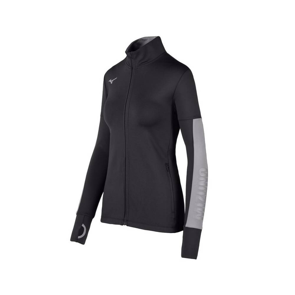 Mizuno Women's Alpha Quest Jacket Black (530071-ITN)